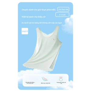 1 Bộ Bao Gồm 3 Miếng Camisole Dài Thích Hợp Cho Bé Gái Phát Triển.