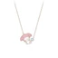 Sanrio Quế Chó & Giai Điệu Vòng Cổ Cô Gái Trái Tim Trang Sức Ánh Sáng Sang Trọng Phù Hợp Với Thời Trang Hoạt Hình Dễ Thương