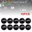 Miếng đệm đệm chống va chạm Silicon cách âm 10 CÁI Dễ dàng lắp đặt
