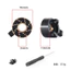 1 Bộ Đồng Thau Lái Knuckle Trọng Lượng Cho 1 / 30 Trục SCX30 Ford Bronco Wrangler K10 RC Xe Bánh Xích Nâng Cấp Phần