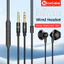 Tai nghe có dây giắc cắm 3,5 mm có micrô giảm tiếng ồn chất lượng âm thanh HiFi cho trò chơi Karaoke Âm thanh vòm 8 lõi Tai nghe có dây 2m / 3m
