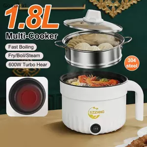 Nồi Cơm Điện Mini Có Nồi Hấp Nhỏ Không Sti Multil Lutuan Ng Kanin 1.8L Nồi Cơm Điện Giá Rẻ Nồi Sưởi Điện VN