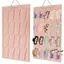 HFSHY 4 Lớp Treo Móng Vuốt Tóc Kẹp Bảo Quản Dành Cho Nữ Bé Gái Nỉ Màn Hình Kẹp Tóc Kính Mát Phụ Kiện Giá Đỡ VN