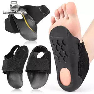 Nhíp 1 Cặp Hỗ Trợ Vòm Tay Đệm Mềm Đàn Hồi Gel Miếng Lót Vải Vòm Để Bàn Chân Phẳng Giảm Đau Plantar Fasciitis Gót Chân VN