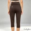 Quần Capri Nữ Eo Co Giãn Thấp Màu Trơn Slim Fit Quần Crop Co Giãn Có Thắt Lưng