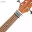 Toyuvn Fangzi 19cm Dây đàn Guitar Tắt tiếng Guitar/Bass Gear Cần đàn Tắt tiếng Bọc Phong cách Bộ giảm âm Muter cho 7 dây Bass/Điện/Acoustic/Acoustic Guitar màu đen