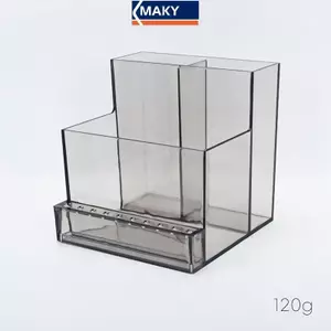 MAKY Di Động Sơn Móng Tay Máy Vị Trí Ra Đầu Mài Hộp Hoàn Thiện Dụng Cụ Móng Tay Hộp Bảo Quản Đa Năng VN