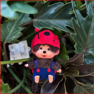 BH2 MONCHHICHI Plushie Bọ Cánh Cứng Dễ Thương Bee Đồ Chơi Hợp Thời Trang Vinyl Sang Trọng Mù Hộp Búp Bê Túi Charm HB2