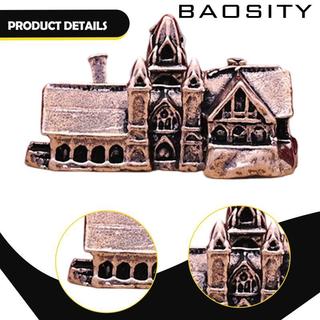 Trang trí Lâu đài Mini bằng đồng thau Tượng trang trí trung tâm cổ điển cho kệ để bàn Phòng ngủ Trang trí nhà hiện đại