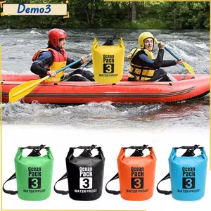 Túi chèo thuyền kayak đi bộ thể thao ngoài trời di động Gói chèo thuyền nổi
