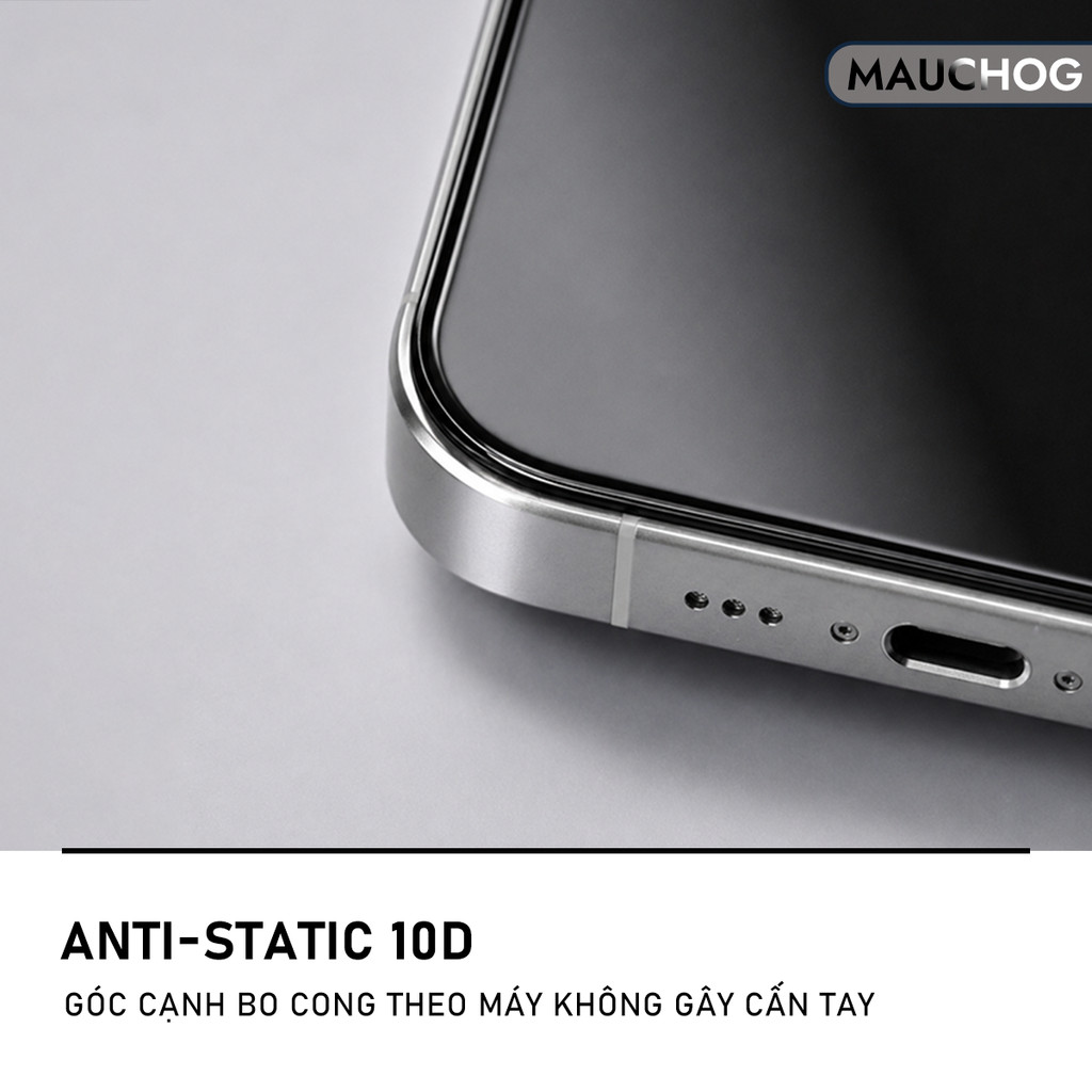 Kính Cường Lực Trong Suốt Chống Tĩnh Điện Dễ Dán Cho Điện Thoại iPhone 17 Pro Max 16 15 14 13 12
