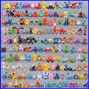 SQ3 144 / chiếc Pokemon Đồ Chơi Nhân Vật Hành Động Pikachu Squirtle Mô Hình Búp Bê Đồ Chơi Cho Trẻ Em Trang Trí Nhà Trang Trí Quà Tặng Anime QS3