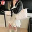Túi xách Tote dung tích lớn GAVESTO, Túi đeo vai thiết kế nơ có khóa kéo, Chất liệu mềm hợp thời trang Phong cách hợp thời trang Thiết kế đơn giản Túi đeo nách thời trang nữ