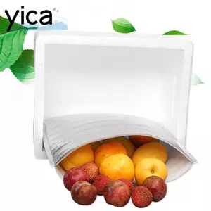 YICA 50 Chiếc Túi Ăn Trưa Bảo Quản Đồ Uống Dã Ngoại Gấp Túi Làm Mát