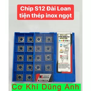 Chip S12 Đài Loan tiện thép-inox ngọt