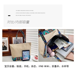 Túi vải lanh Cotton phong cách dân tộc Trung Quốc mới thời trang