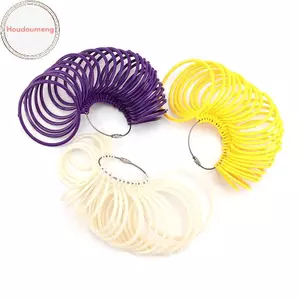Hodou 1 Bộ Nhựa HK Vòng Tay Sizer Đường Kính Cổ Tay Sizer Cho DIY Trang Sức Làm Vòng Tay Dụng Cụ Đo VN