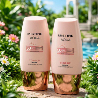 MISTINE Mũ Nhỏ Màu Hồng Trang Điểm Kem Chống Nắng Trong Suốt Dưỡng Ẩm Trang Điểm Giữ Kem Chống Nắng Công Suất Cao Da Nuôi Dưỡng Kem Chống Nắng 2 Trong 1