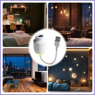 Đèn Ngủ Máy Chiếu Galaxy Lãng Mạn Có Thể Điều Chỉnh Độ Sáng USB Cắm Ngôi Sao Đèn Máy Chiếu Cho Phòng Ngủ Xe mueadsyvn