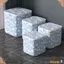 Túi đựng chăn bông CHEESELY, có tay cầm Thùng đựng quần áo chống bụi, Quà tặng Hộp lưu trữ phân loại hoa cúc chống ẩm có thể gập lại