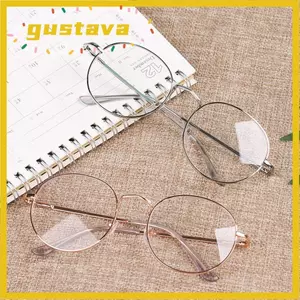 GUSTAVA Kính Mắt Khung Nam Nữ Kim Loại Quá Khổ Kính Di Động