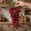 Trái cây nhân tạo YOFFOR, Mẫu nho mô phỏng 18cm