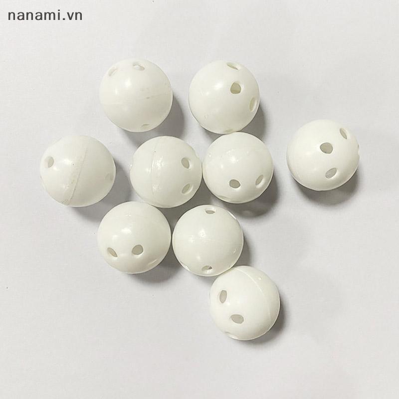 [nanami] 10 quả bóng chuông lục lạc bằng nhựa 24mm Squeaker Đồ chơi trẻ em Hạt DIY Máy tạo tiếng ồn [VN]