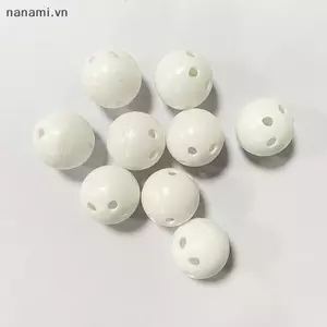 10 quả bóng chuông lục lạc bằng nhựa 24mm Squeaker Đồ chơi trẻ em Hạt DIY Máy tạo tiếng ồn [VN]
