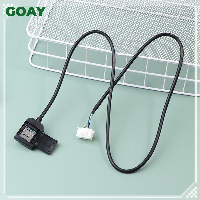 GOAY 2024 Bộ chuyển đổi khe cắm thẻ Sim mới cho Android Radio Đa phương tiện Gps 4G 20pin Đầu nối cáp Phụ kiện ô tô Dây Replancement Một phần VN
