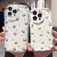 Ốp Lưng Cho Samsung Galaxy S26 S25 S24 S23 S21 S22 Plus Ultra 20 FE J7 Prime A03 A03S A02 A02S M02 A12 M12 A20 A30 Kem Vồng Cong Edge Motif Nhiều Mặt NYK308