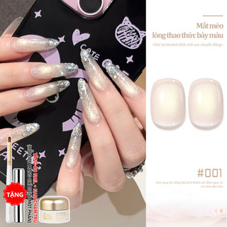 Miss Gooey Sơn móng tay gel mắt mèo nhiều màu sắc sản phẩm mới năm 2026 Mắt mèo pha lê lấp lánh và sáng bóng.