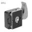 apill Chân Máy Nhanh Chóng Phát Hành Đĩa 1/4in Vít 5x7.3x2.2cm Hợp Kim Nhôm Kẹp Adapter dành cho MÁY Ảnh DSLR đầu bóng