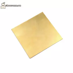 Cheenm Đồng Kim Loại Tấm Mỏng Tấm Giấy Thi 0.5mm / 0.8mm / 1mm / 2mm 100X100mm DIY Phần VN
