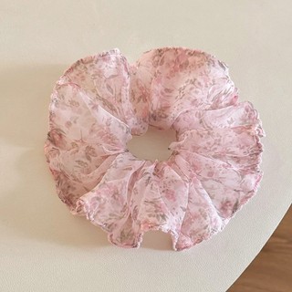 Kovoi / Cổ Tích Gạc Hoa Scrunchy Tóc Phong Cách Mới Dây Buộc Tóc Tóc Không Khí Đuôi Ngựa Đầu Dây Phụ Kiện Tóc