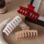 AqToCna Silicon Vuốt Tóc Kẹp Cho Nữ Mềm Chống Xẻng Thích Hợp Kẹp Tóc Cá Mập Cho Xe Đạp Ngoài Trời Thể Thao Bảo Vệ Đầu Mới AqToCna