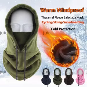 JUIC Balaclava, Mũ mùa đông ấm áp chống gió, Thời trang Full Face Polar Fleece Nam Bonnets Nữ Nam