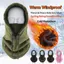 JUIC Balaclava, Mũ mùa đông ấm áp chống gió, Thời trang Full Face Polar Fleece Nam Bonnets Nữ Nam