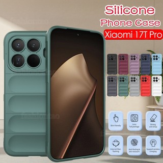 Dành Cho Xiaomi17T Pro Vỏ Cho Xiaomi 17T Pro 17TPro 1 7 17 T Pro Xiaomi17TPro 2026 Cặp Đôi Thời Trang Màu Trơn Vỏ Điện Thoại Silicon Mềm Bảo Vệ Camera Ốp Lưng Chống Sốc