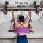 đai kéo cột sống thắt lưng giảm đau lưng thư giãn cơ vải nhung mềm thoáng khí người ngồi lâu