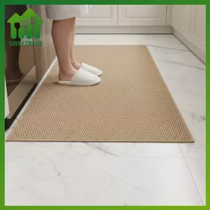 Thảm nhà bếp chống trượt bền bỉ SWEET có bề mặt vải lanh thấm nước và dầu cho tất cả các nhà bếp n