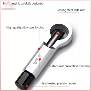 THÊM 1 CÁI Bộ chia đai ốc bằng thép hợp kim hạng nặng 9 đến 27mm Bộ dụng cụ loại bỏ đai ốc rỉ sét để khai thác thủ công BSS