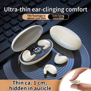 Dẫn truyền xương Tai nghe Bluetooth chuyên dụng Màn hình kỹ thuật số Khử tiếng ồn Mini
