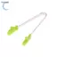 Luckyew Mini Silicone Kẹp Thực Phẩm Thép Không Gỉ Tay Cầm Lòng Bàn Tay Thép Không Gỉ Đáng Yêu Chống Trượt Snas s Không Nít Dụng Cụ Cầm Tay TQ