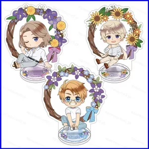 SQ3 Hetalia World Stars Tấm Đứng Acrylic Feliciano Vargas Ký Đứng Anime Để Bàn Trang Trí QS3