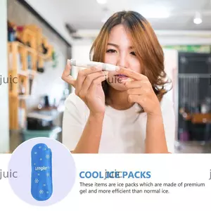 JUIC 3 chiếc Gel lạnh Di động Medicla Cooler Túi đựng đá dành cho người tiểu đường