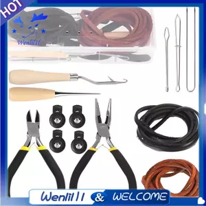 Bộ chăm sóc găng tay cho găng tay bóng mềm & găng tay bóng chày-13 chiếc Bao gồm dải da & hộp đựng đồ