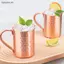 Cốc đồng Moscow Mule 500ml, cốc cocktail, bia, cà phê, sữa, inox bền