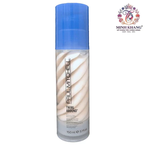 Kem đinh hình tạo kiểu tóc xoăn, bồng bềnh tự nhiên Paul Mitchell Twirl Around 150ml [ MK ]