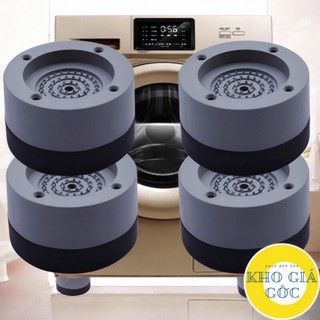 Bộ 4 miếng đệm cao su lót chân máy giặt tủ lạnh chống rung chống ồn tiện ích