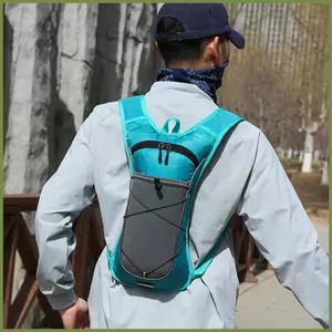Ba lô chạy nước Túi dưỡng ẩm nylon có dải phản quang Túi nylon đeo vai có thể điều chỉnh để săn bắn kouvn
